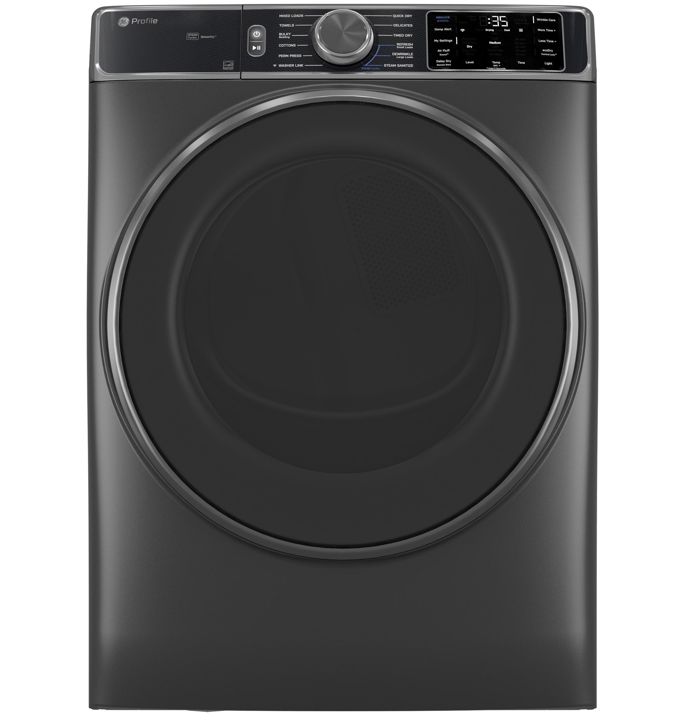 Ge Appliances PFD95ESPWDS Ge Profile™ Energy Star® 7.8 Cu. Ft. Capacity Smart Front Load Electric Dryer With Steam And Sanitize Cycle