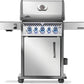 Napoleon Bbq RPS425RSIBPSS2 Rogue Pro-S 425 Rsib With Infrared Side And Rear Burner , Propane, Stainless Steel