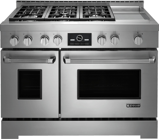 Jennair JLRP548WP 48" Pro-Style® Lp Range With Griddle And Multimode® Convection System