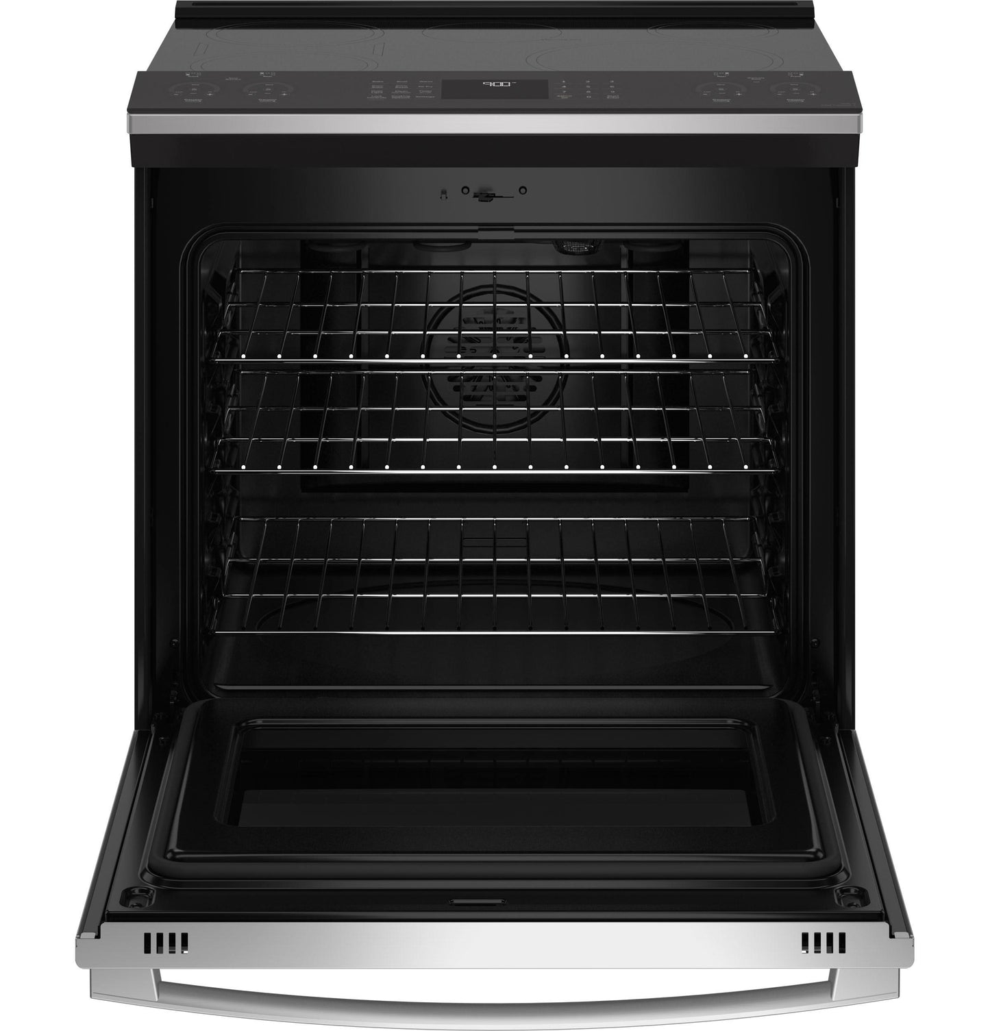 Ge Appliances PHS93EYPFS Ge Profile&#8482; Energy Star 30" Smart Slide-In Fingerprint Resistant Front-Control Induction And Convection Range With No Preheat Air Fry