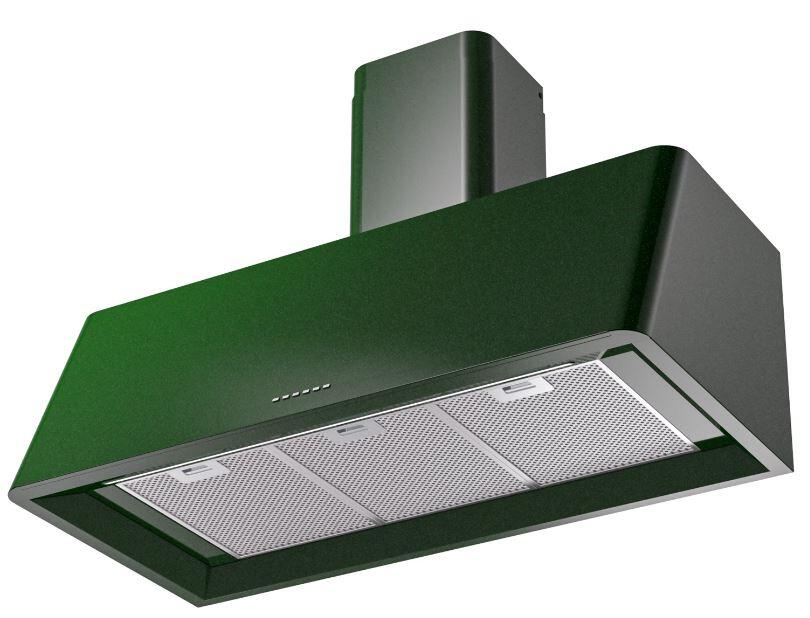 Ilve UAG40EG Nostalgie 40 Inch Emerald Green Wall Mount Range Hood