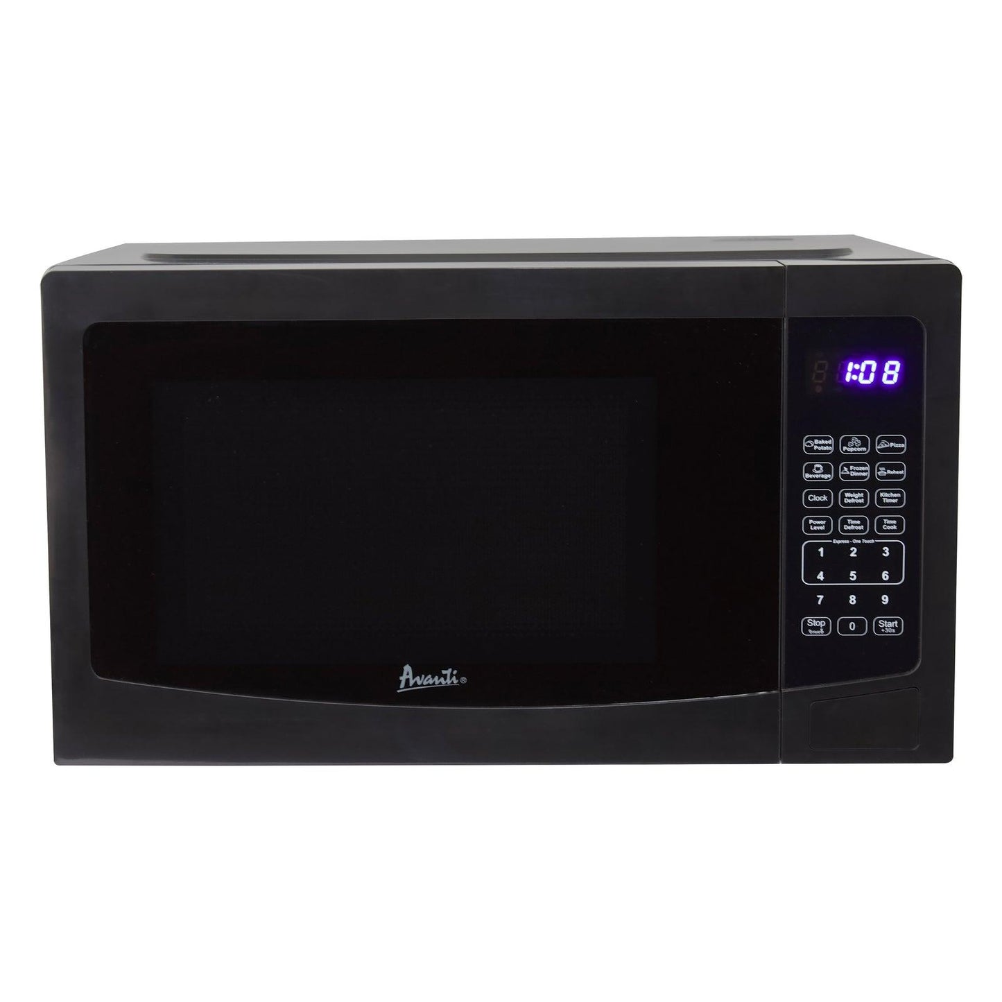 Avanti MT115V1B Avanti Microwave Oven, 1.1 Cu. Ft. Capacity - Black / 1.1 Cu. Ft.