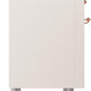 Ilve UP36FNMPAWPLP Nostalgie Ii 36 Inch Dual Fuel Liquid Propane Freestanding Range In Antique White With Copper Trim