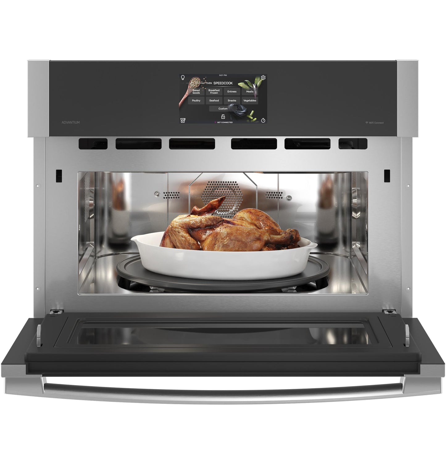 Ge Appliances PSB9100SVSS Ge Profile&#8482; 27" Single Wall Oven With 120V Advantium® Technology