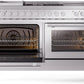 Ilve UP60FSWMPSS Professional Plus Ii 60 Inch Dual Fuel Natural Gas Freestanding Range In Stainless Steel With Trim