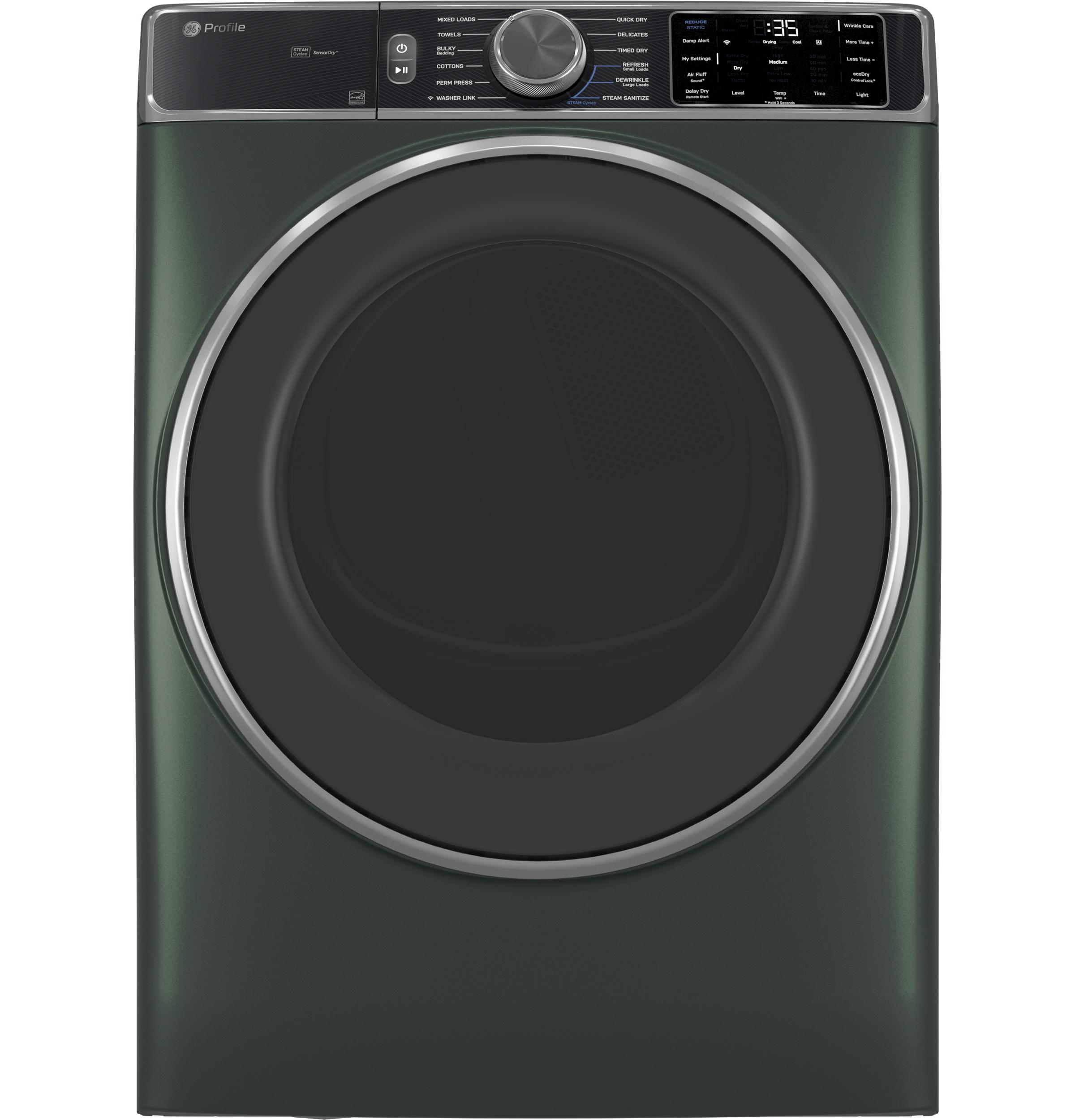 Ge Appliances PFD95ESPWGN Ge Profile™ Energy Star® 7.8 Cu. Ft. Capacity Smart Front Load Electric Dryer With Steam And Sanitize Cycle