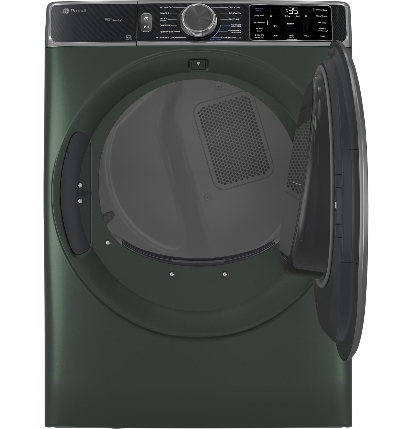 Ge Appliances PFD95ESPWGN Ge Profile&#8482; Energy Star® 7.8 Cu. Ft. Capacity Smart Front Load Electric Dryer With Steam And Sanitize Cycle