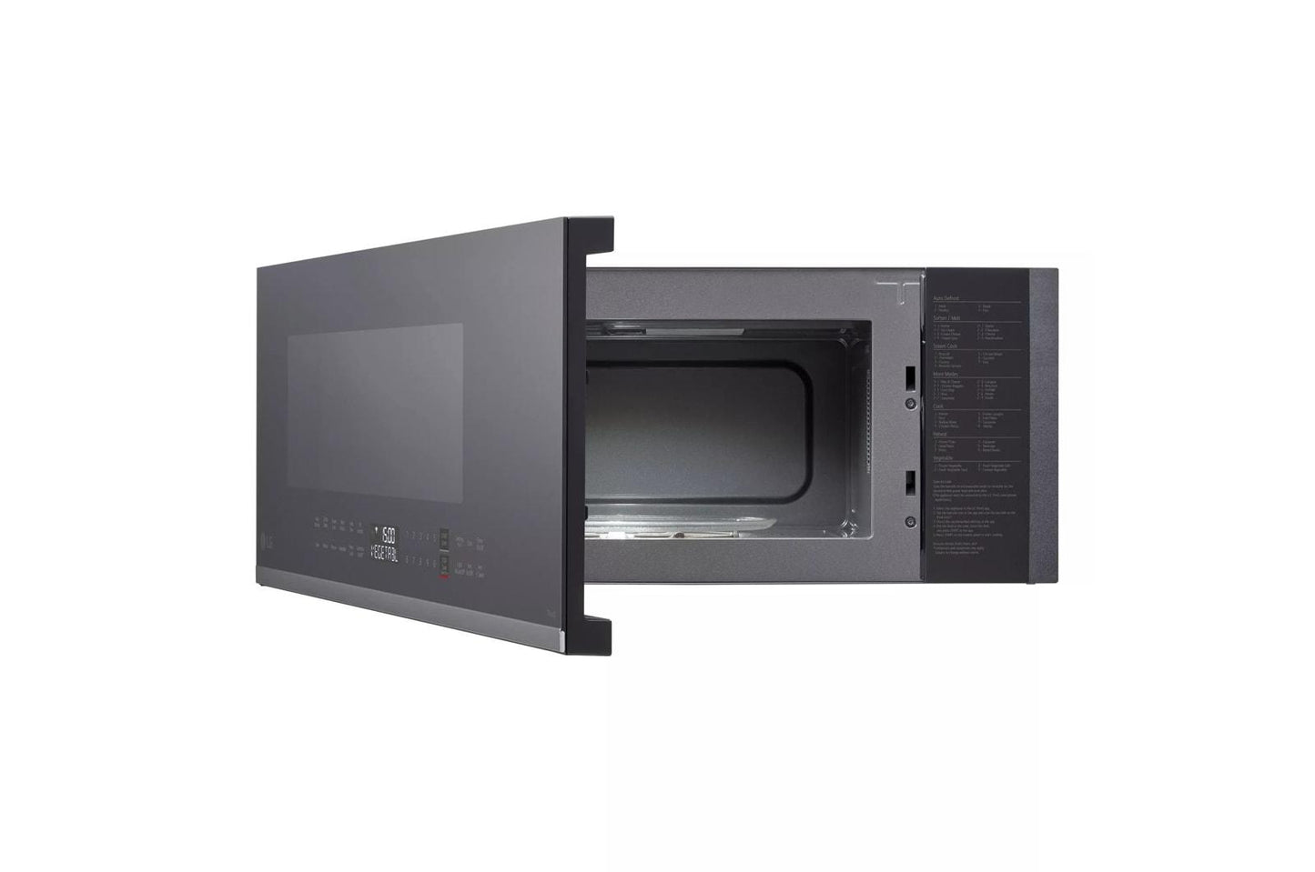 Lg MVEF1337F 1.3 Cu. Ft. Smart Low Profile Over-The-Range Microwave Oven With Sensor Cook