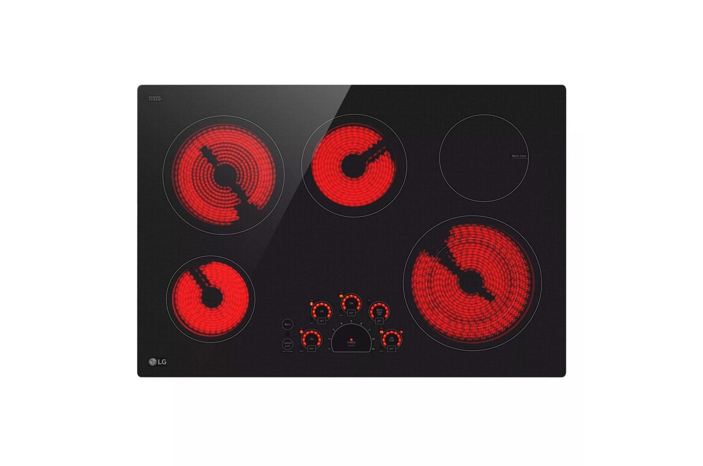 Lg LCE3010SBE 30" Electric Cooktop With Ultraheat&#8482; 3.0Kw Element