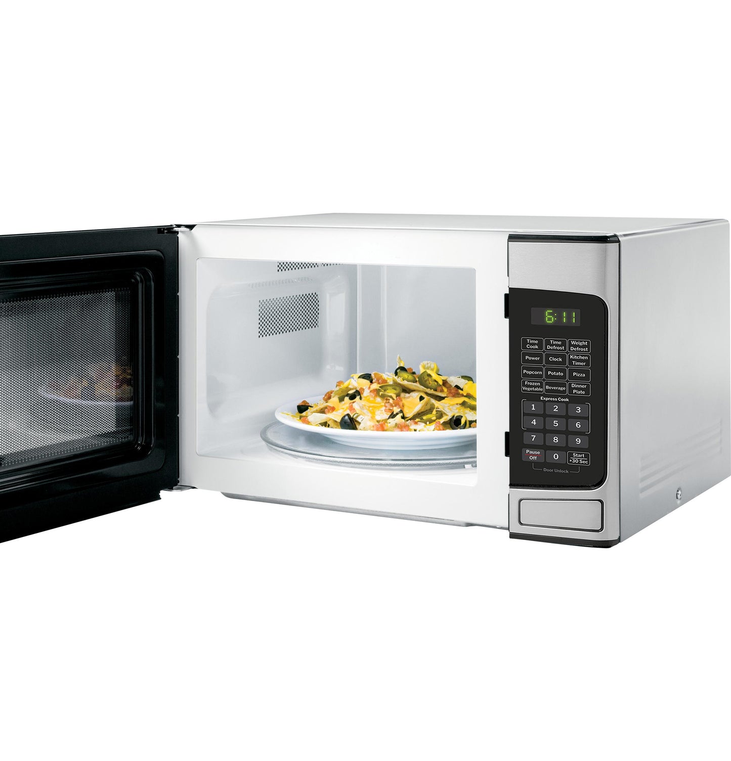 Ge Appliances GCST11X1WSS Ge® 1.1 Cu. Ft. Capacity Countertop Microwave Oven