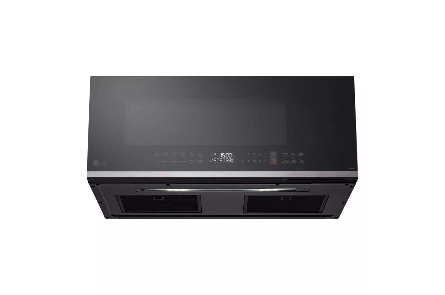 Lg MVEF1337F 1.3 Cu. Ft. Smart Low Profile Over-The-Range Microwave Oven With Sensor Cook