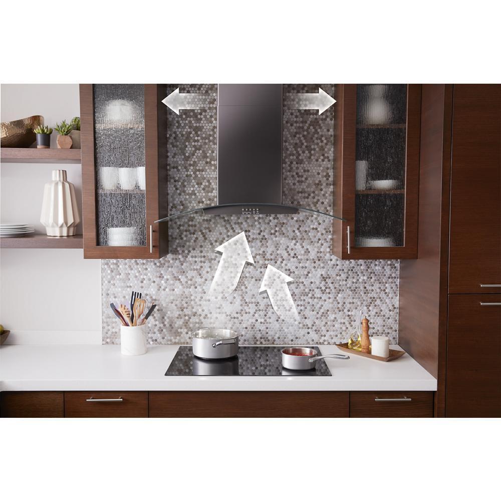 Jennair WVW51UC0HV 30" Concave Glass Wall Mount Range Hood