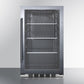 Summit SPR488BOSH34 Shallow Depth Indoor/Outdoor Beverage Cooler