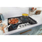 Whirlpool WCGK7530PS 30-Inch Gas Cooktop With 2-In-1 Hinged Grate To Griddle