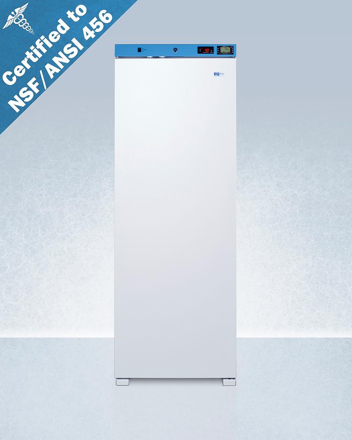 Summit ACR1321WNSF456LHD 24" Wide Upright Healthcare Refrigerator, Certified To Nsf/Ansi 456 Vaccine Storage Standard