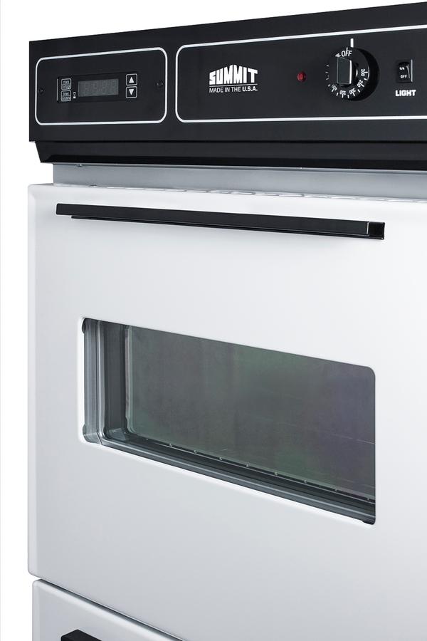 Summit WEM715KW 24" Wide Electric Wall Oven, 115V