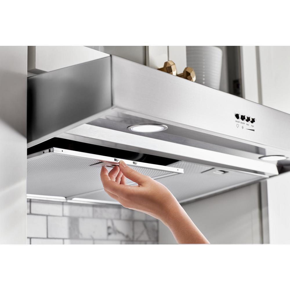 Jennair WVU37UC0FS 30" Range Hood With Full-Width Grease Filters