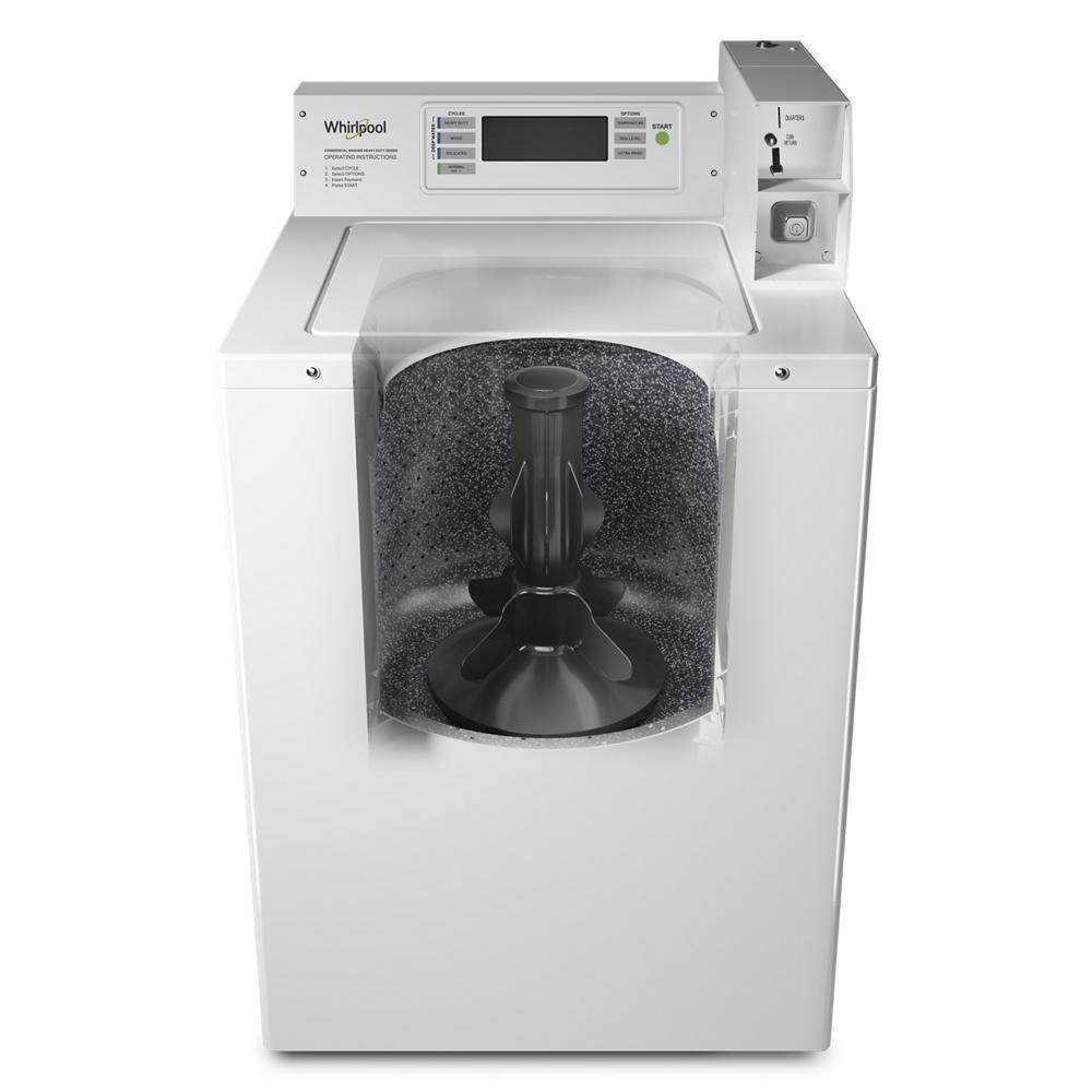 Whirlpool CAE2779JQ Commercial Top-Load Washer With Factory-Installed Coin Drop And Coin Box