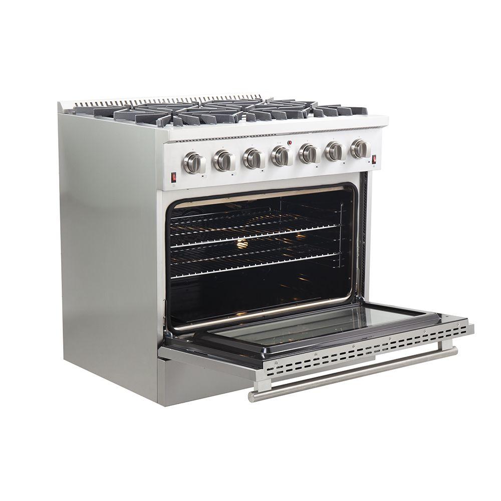 Forno FFSGS624436 Forno Galiano - 36" Freestanding Gas Range