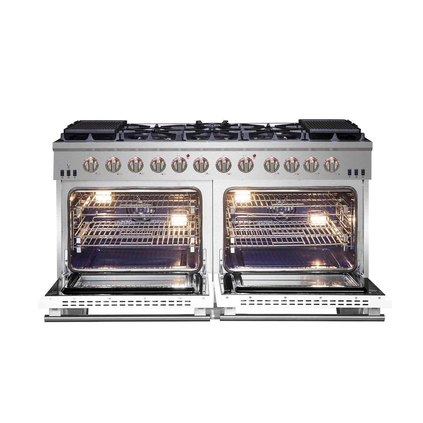 Forno FFSGS626060 Forno Capriasca 60" Freestanding Gas Range