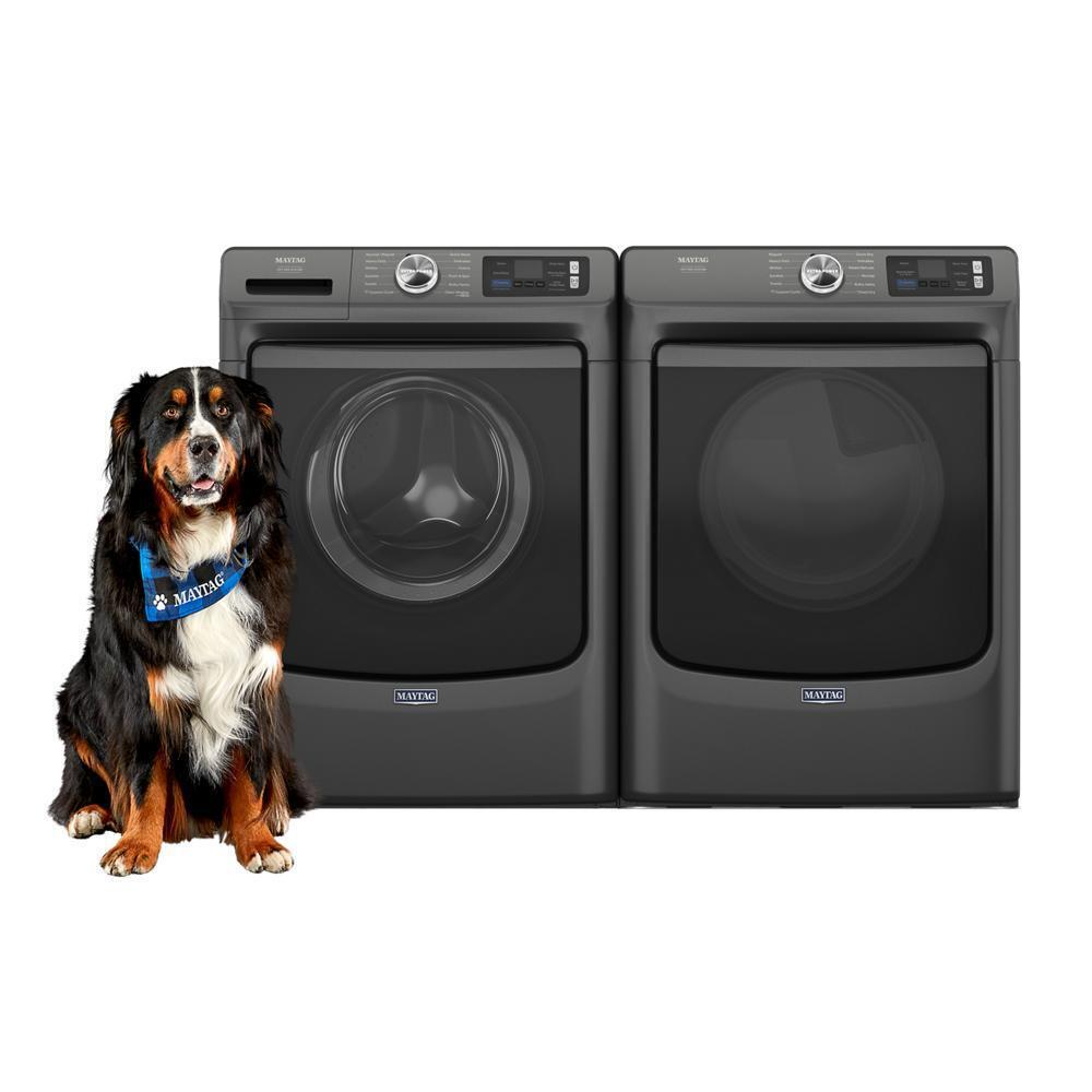 Maytag MED7020RU Smart Pet Pro Front Load Electric Dryer - 7.4 Cu. Ft.