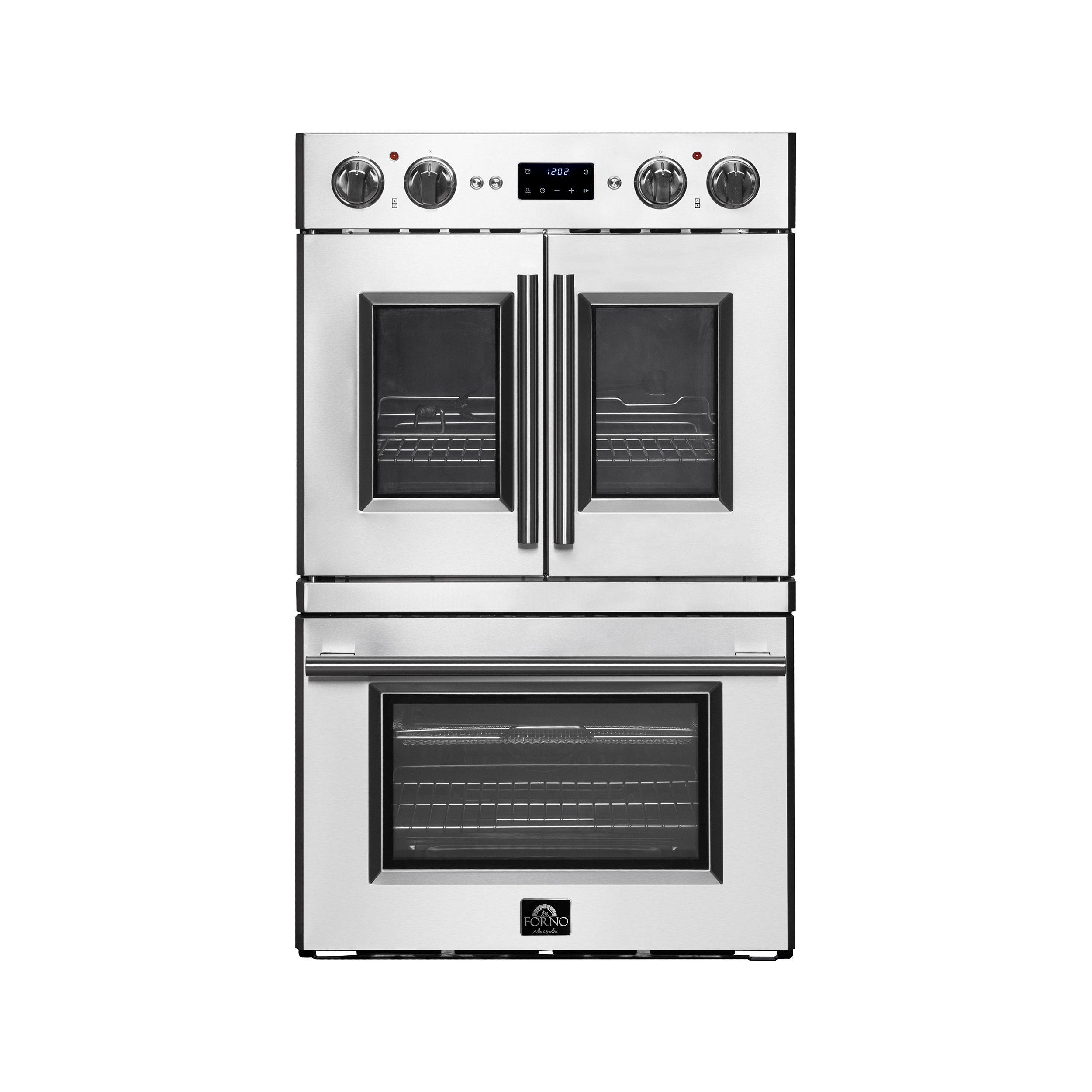 Forno FBOEL138830 Gallico 30-Inch Electric French Door Double Oven