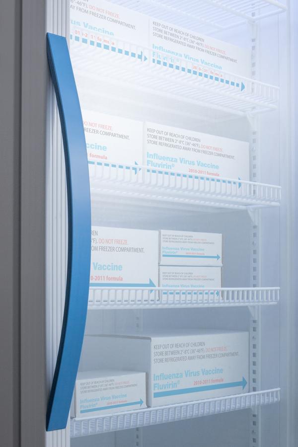 Summit ARG8PV456 8 Cu.Ft. Upright Vaccine Refrigerator, Certified To Nsf/Ansi 456 Vaccine Storage Standard