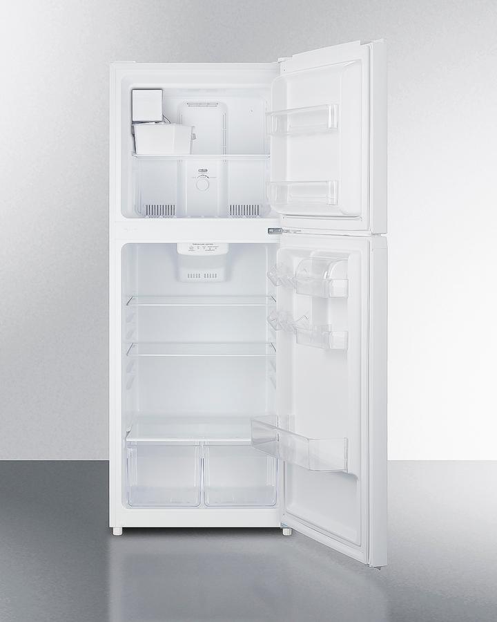 Summit FF1088WIM 24" Wide Top Mount Refrigerator-Freezer With Icemaker