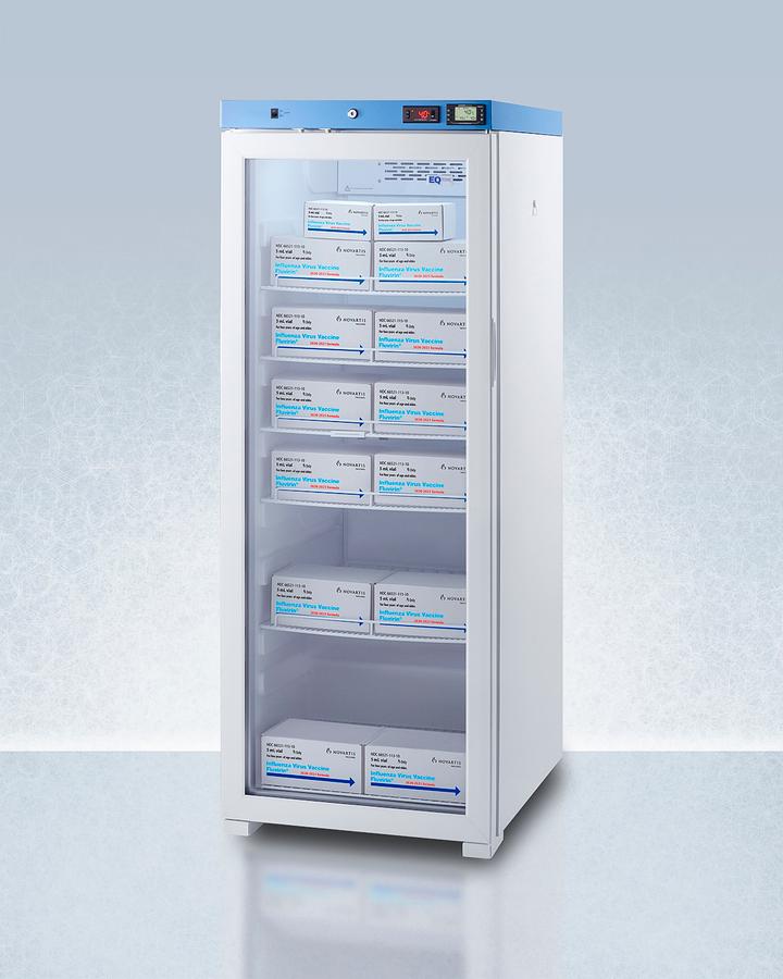 Summit ACR1322GNSF456 24" Wide Upright Healthcare Refrigerator, Certified To Nsf/Ansi 456 Vaccine Storage Standard