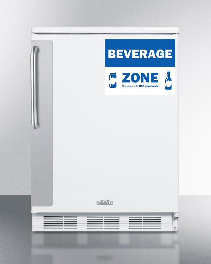 Summit FF6W7BZ 24" Wide All-Refrigerator