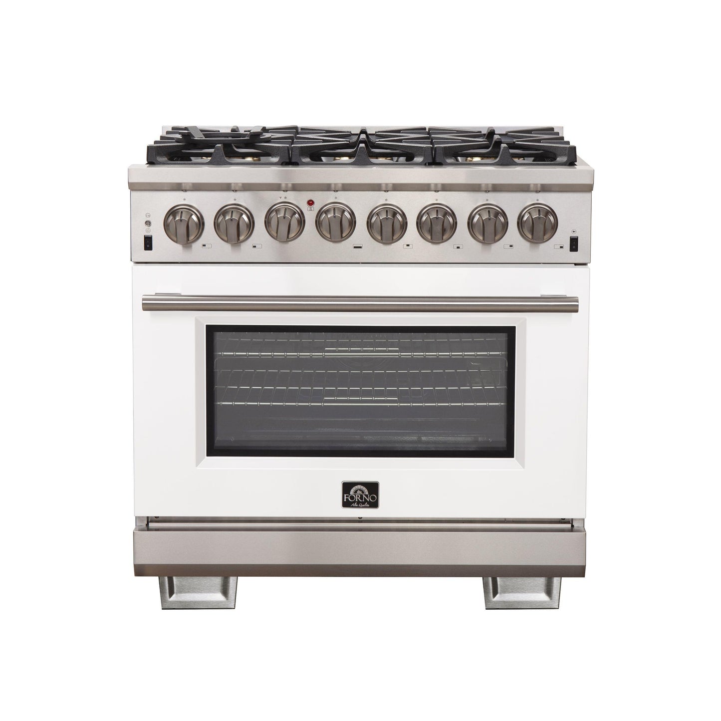 Forno FFSGS618736 Forno Capriasca 36" Freestanding Dual Fuel Range