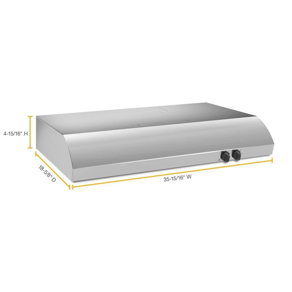 Jennair UXT4236ADS 36" Range Hood With The Fit System