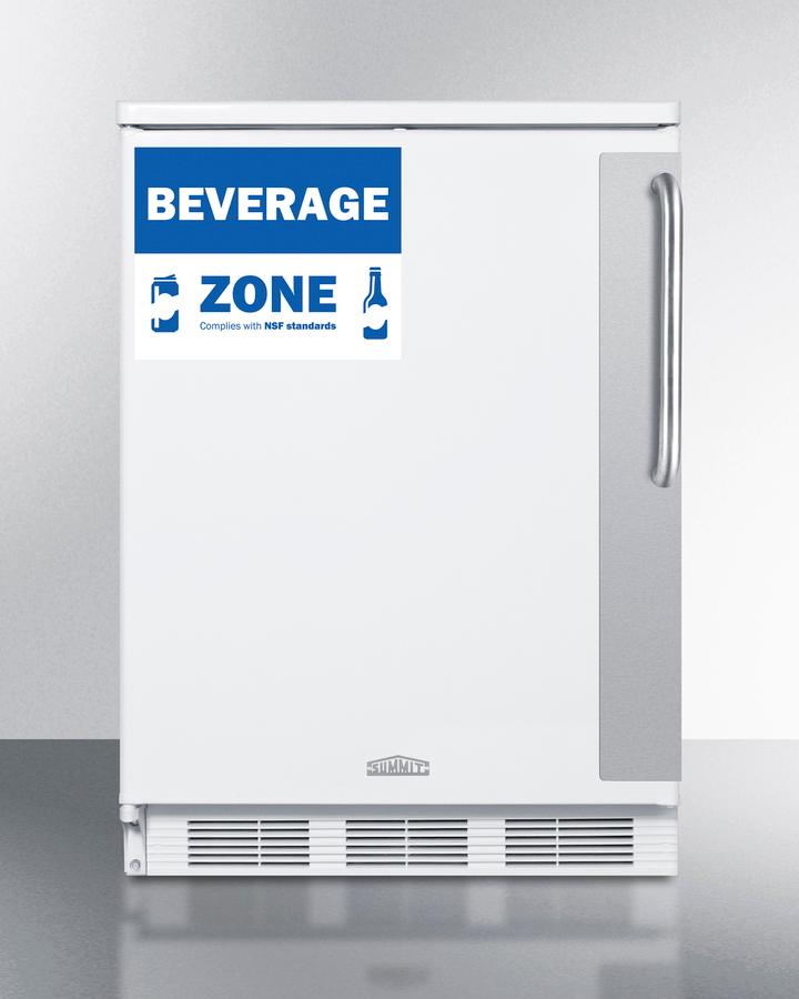 Summit FF6W7BZLHD 24" Wide All-Refrigerator