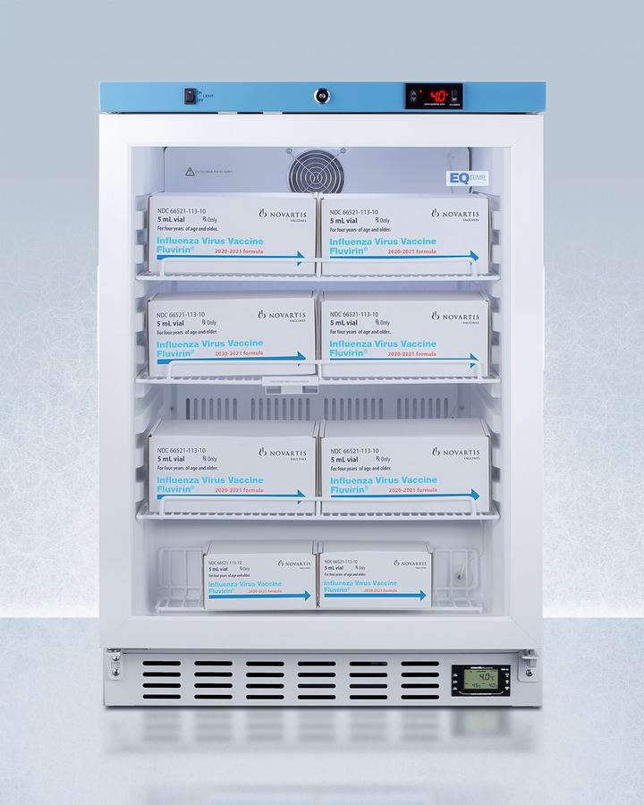 Summit ACR52GNSF456 24" Wide Built-In Healthcare Refrigerator, Certified To Nsf/Ansi 456 Vaccine Storage Standard