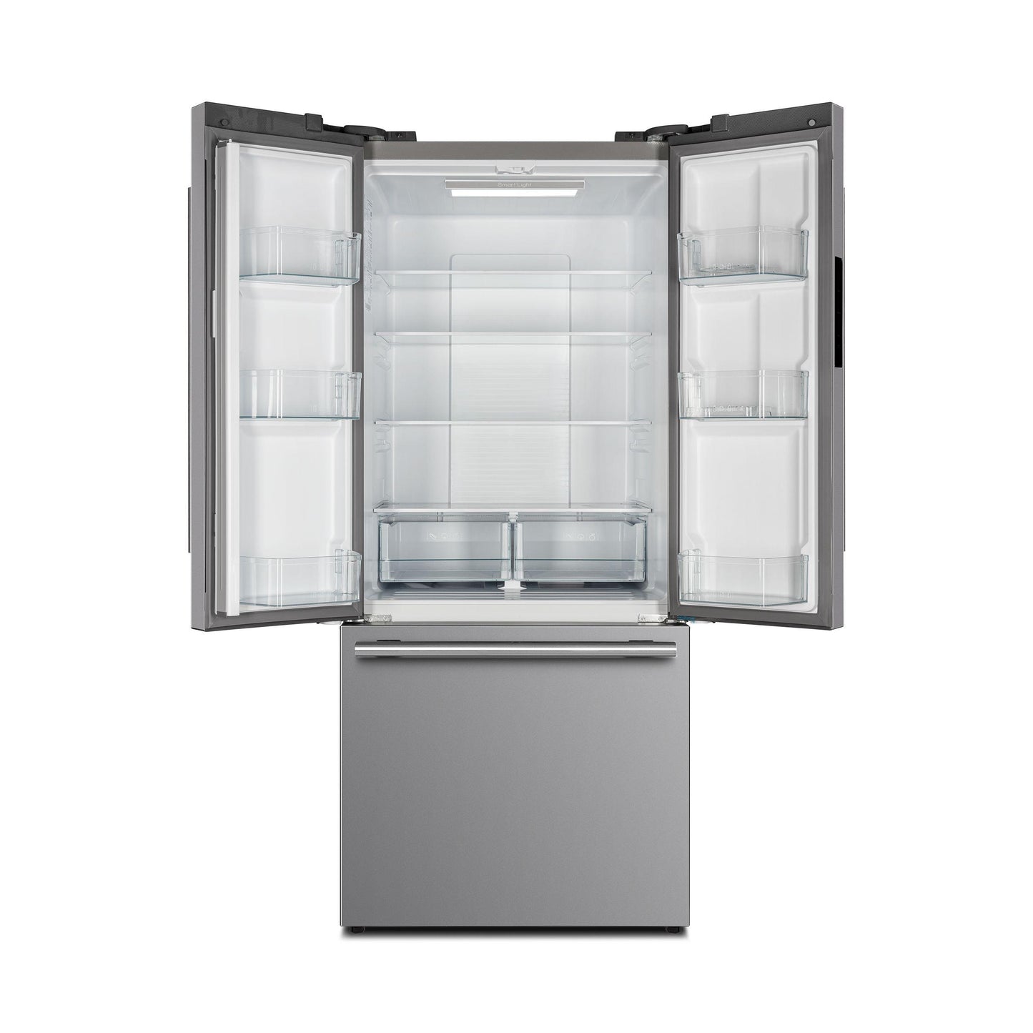 Forno FFFFD197431SB No Frost Refridgerator 31" French Door 17.5Cf. Vcm Stainless Steel With Ice Maker