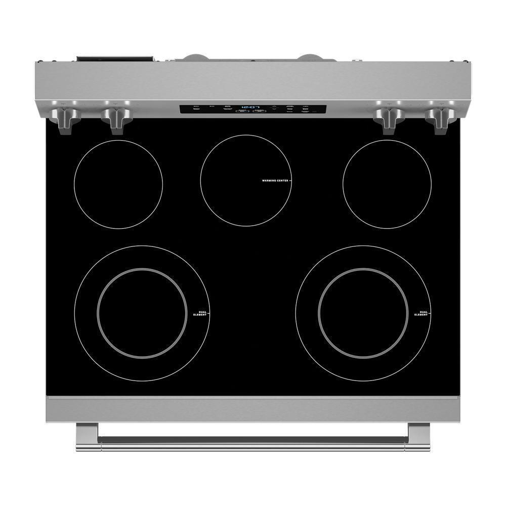 Maytag MFES4030RS 30-Inch Wide Electric Range With Steam Clean - 5.3 Cu. Ft.