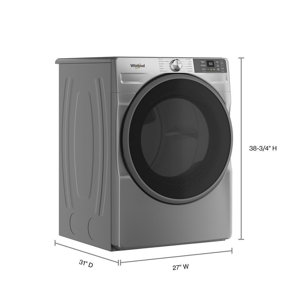 Whirlpool WED5720RR 7.4 Cu. Ft. Smart Front Load Energy Star® Electric Dryer With Wrinkle Shield&#8482; Option