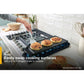 Whirlpool WCGK7530PS 30-Inch Gas Cooktop With 2-In-1 Hinged Grate To Griddle