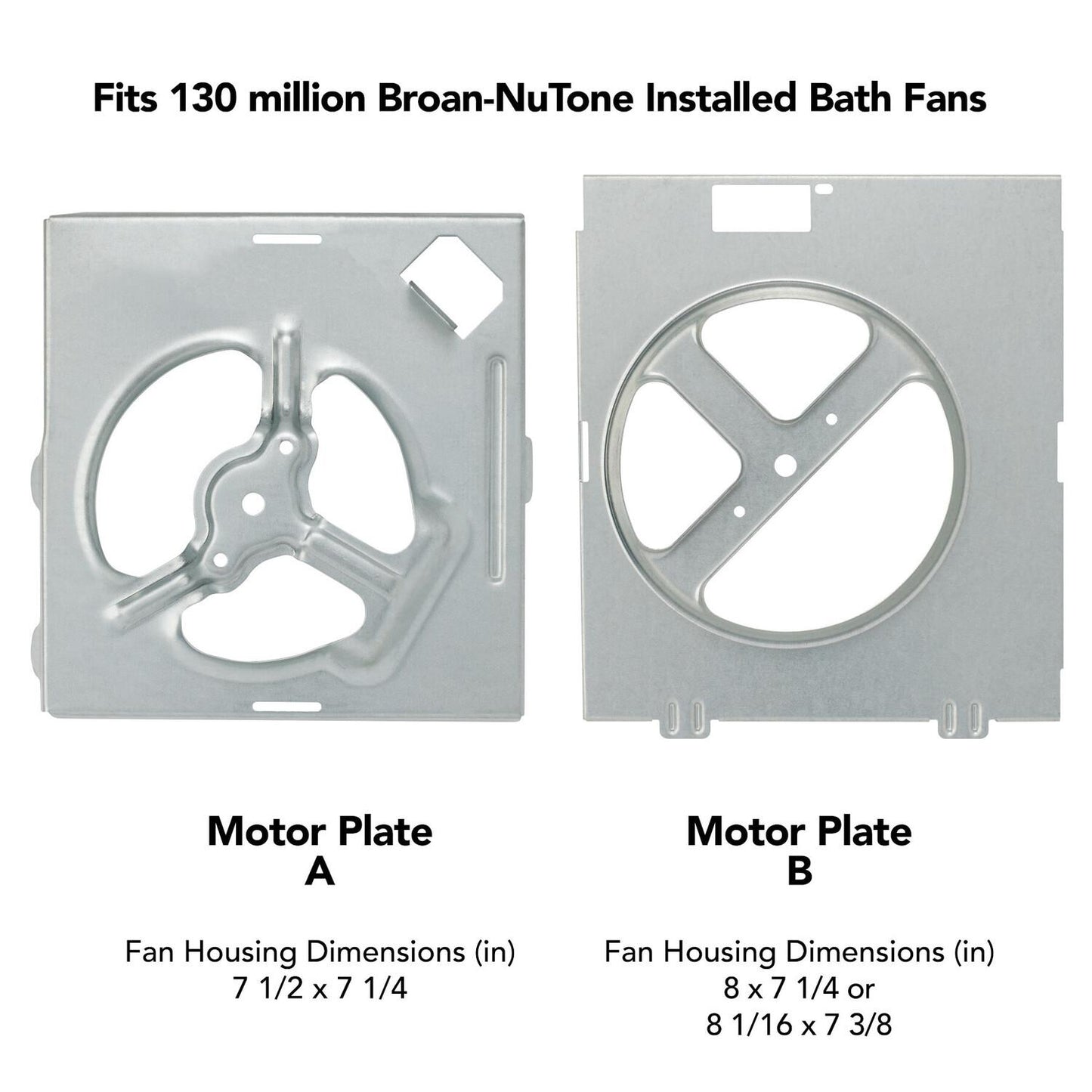 Broan RE70BN Broan-Nutone® 70 Cfm Bath Fan Replacement Motor Kit