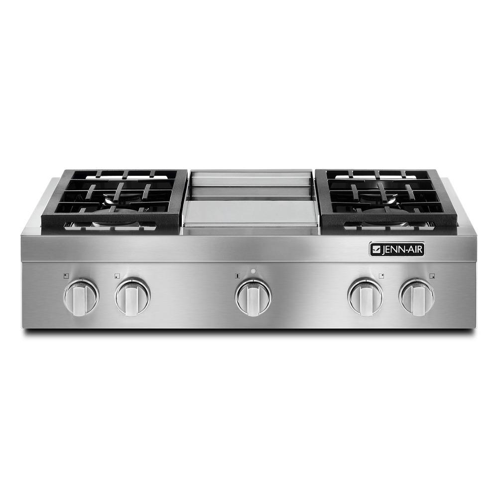 Jennair JGCP536WP Pro-Style® 36" Gas Rangetop With Griddle