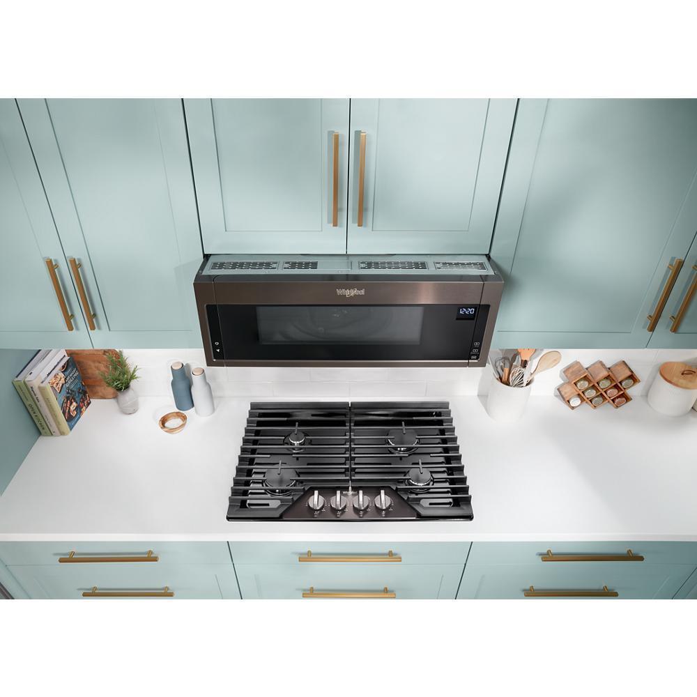 Whirlpool WCGK5030PV 30-Inch Gas Cooktop With Ez-2-Lift&#8482; Hinged Cast-Iron Grates