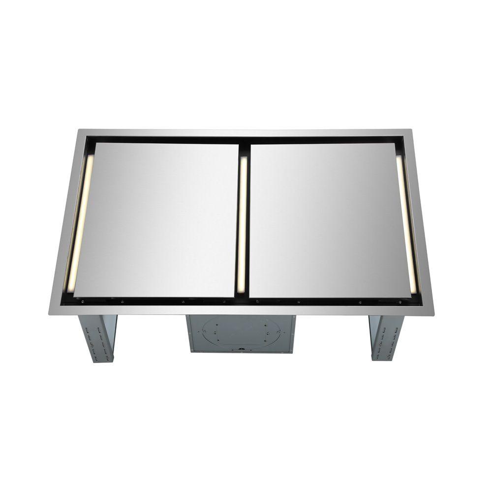 Forno FRHRE531244 Arezzo - 44" Celling Range Hood With Perimetric Heat, Odor, Gases And Steam Air Capture