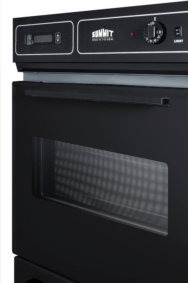 Summit TEM715DK 24" Wide Electric Wall Oven, 115V