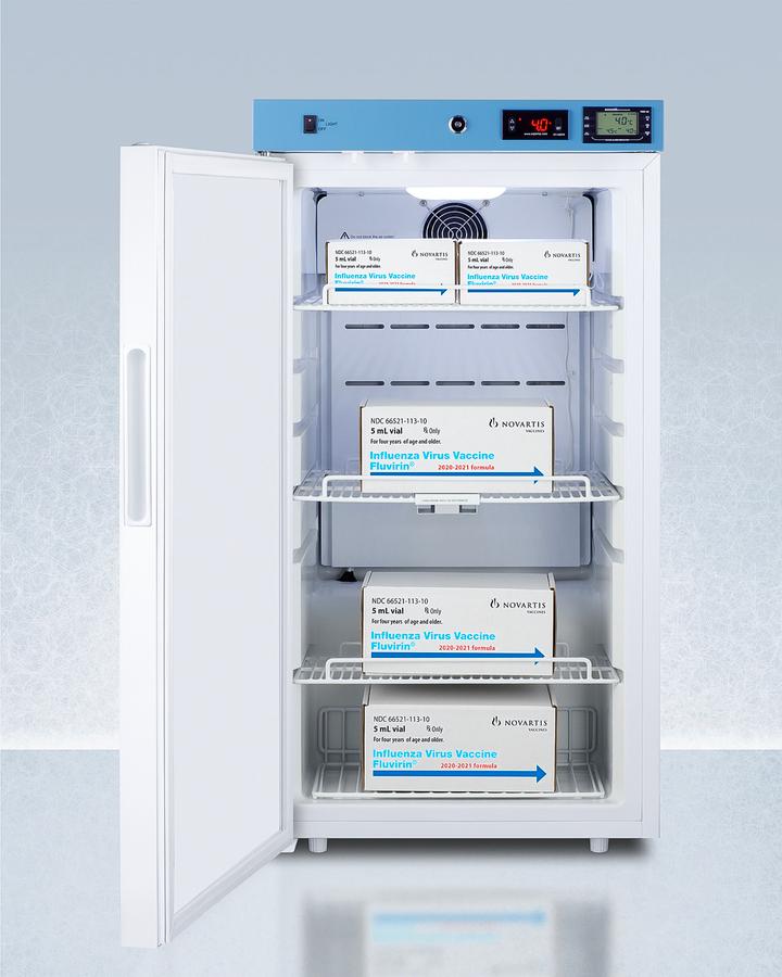 Summit ACR31WNSF456LHD 19" Wide Healthcare Refrigerator, Certified To Nsf/Ansi 456 Vaccine Storage Standard