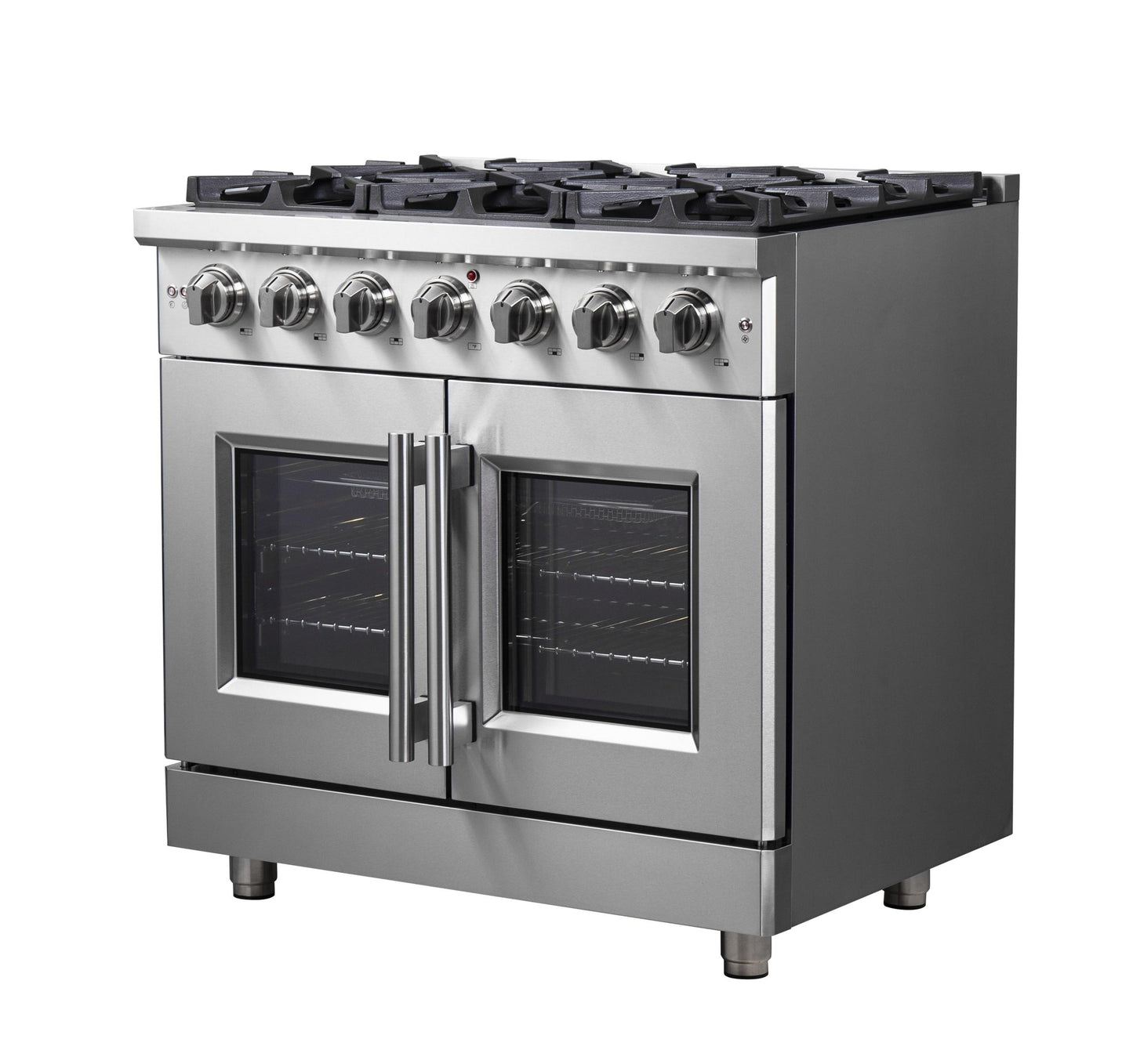 Forno FFSGS643936 Forno Massimo 36" Freestanding French Door Gas Convection Range