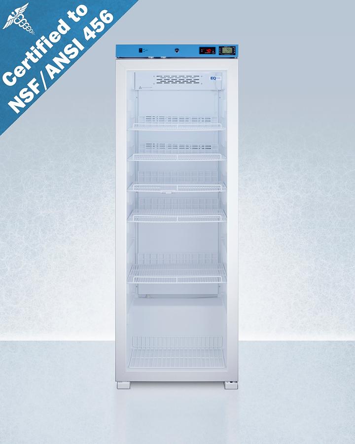 Summit ACR1322GNSF456 24" Wide Upright Healthcare Refrigerator, Certified To Nsf/Ansi 456 Vaccine Storage Standard