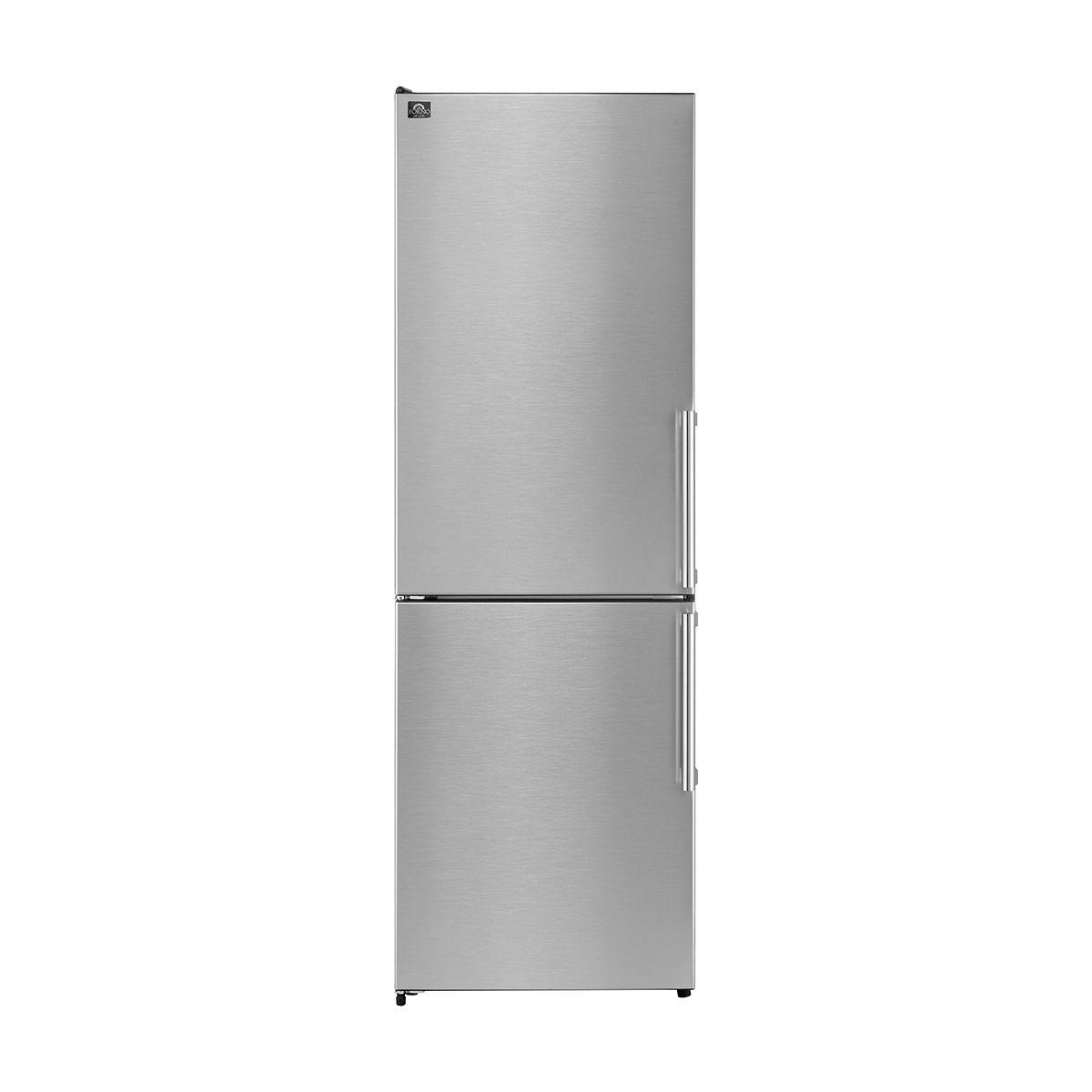 Forno FFFFD177824LS Guardia 23.4 Bottom Freezer Refrigerator Left Swing, 10.8 Cu.Ft.