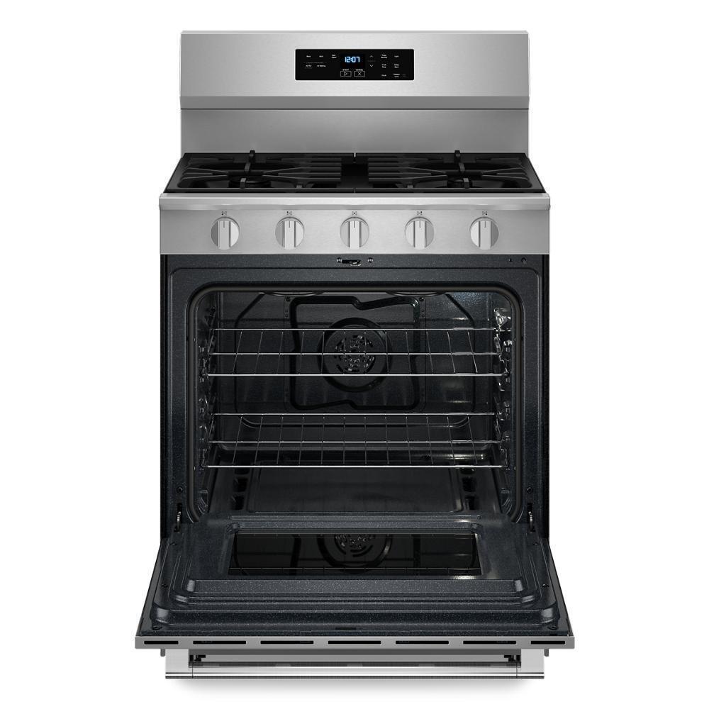 Maytag MFGS6030RZ 30-Inch Wide Gas Range With No Preheat Air Fry And Air Baking - 5.0 Cu. Ft.