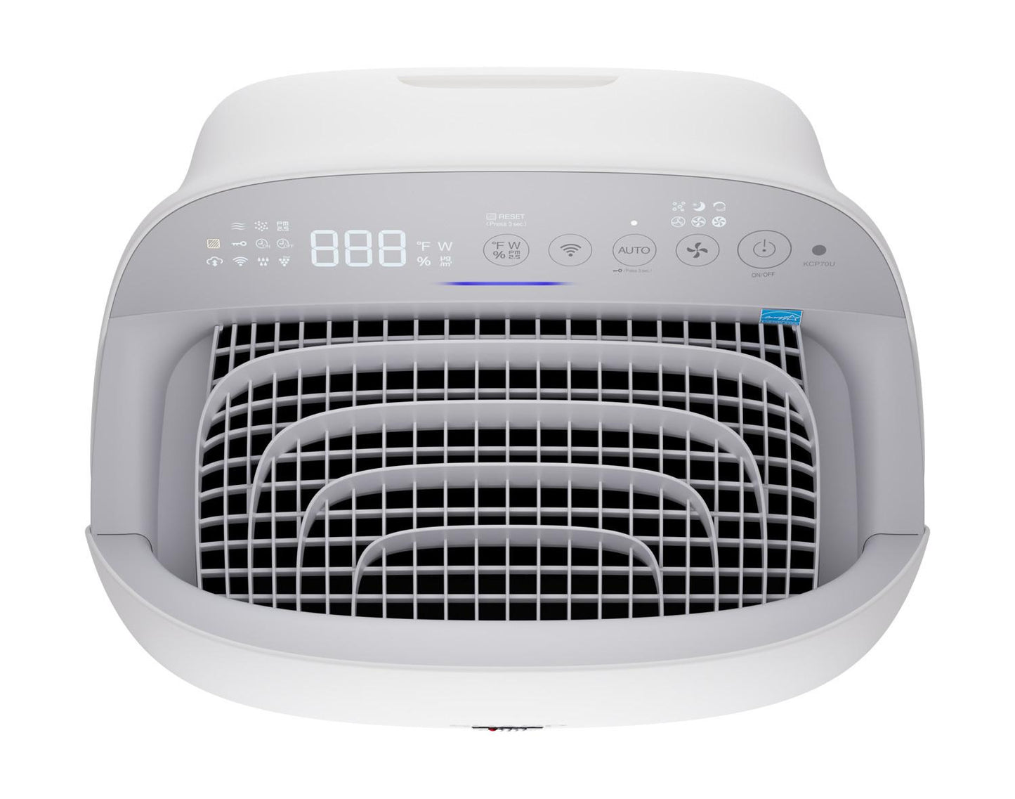 Sharp KCP70UW Sharp Smart Plasmacluster Ion Air Purifier With True Hepa + Humidifier For Large Rooms