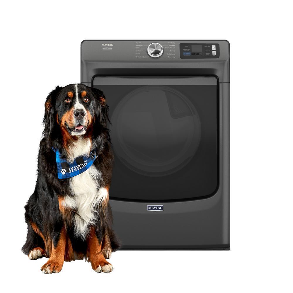 Maytag MED7020RU Smart Pet Pro Front Load Electric Dryer - 7.4 Cu. Ft.